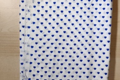 Tissu 22 - Blanc & Bleu