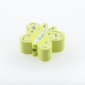 Farfalla verde limone / argento
