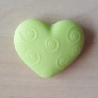 Cuore (tipo 03) verde limone