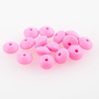 Perle 12mm plate rose