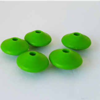 Perle 12mm plate vert