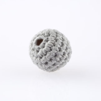 Perle au crochet gris