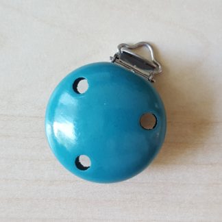 Clip turquoise foncé